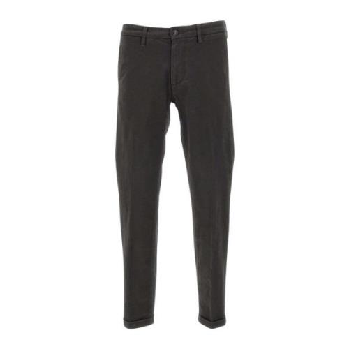 Chinos Broek Grijs Slim Fit Re-Hash , Gray , Heren