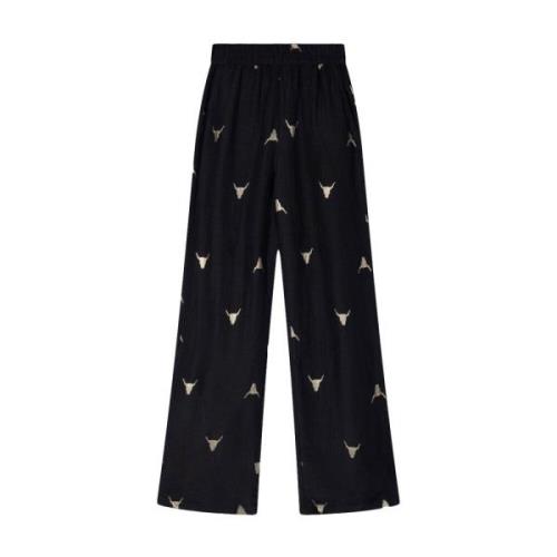 Gouden Stier Broek Alix The Label , Black , Dames