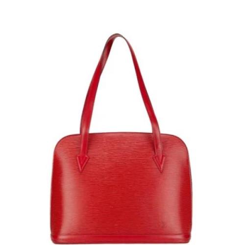 Pre-owned Leather louis-vuitton-bags Louis Vuitton Vintage , Red , Dam...