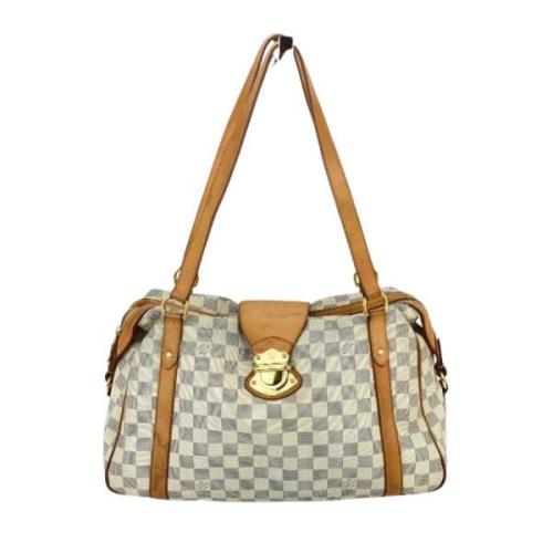 Pre-owned Canvas louis-vuitton-bags Louis Vuitton Vintage , Brown , Da...