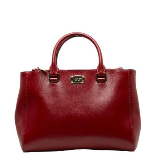 Pre-owned Leather handbags Michael Kors Pre-owned , Red , Dames