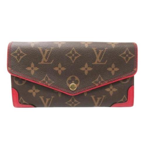 Pre-owned Canvas wallets Louis Vuitton Vintage , Brown , Dames