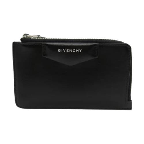 Pre-owned Canvas wallets Givenchy Pre-owned , Black , Dames