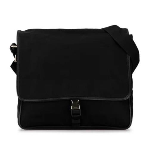 Pre-owned Nylon prada-bags Prada Vintage , Black , Dames