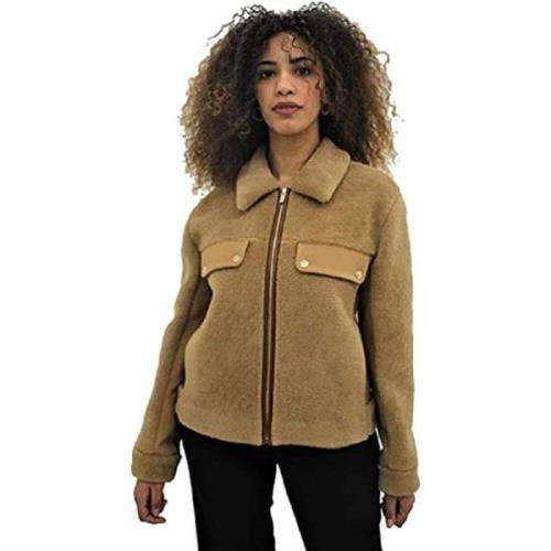 Stijlvolle Bomberjack Alviero Martini 1a Classe , Beige , Dames