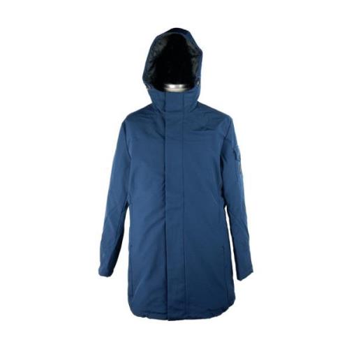 Parka Jas met Rits en Capuchon RefrigiWear , Blue , Heren