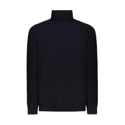 Heren Turtleneck Sweater Daniele Fiesoli , Black , Heren