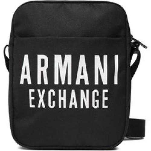 Zwarte tassen met verstelbare band Armani Exchange , Black , Heren