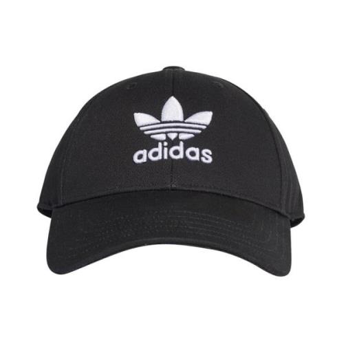 Baseball Class Trefoil Pet Zwart Adidas , Black , Unisex