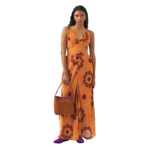 Print maxi jurk Suny Antik Batik , Multicolor , Dames