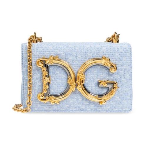 Schoudertas DG Girls Dolce & Gabbana , Blue , Dames