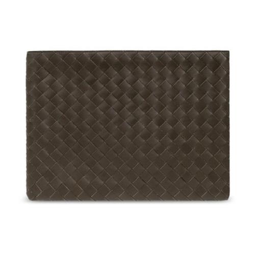 Leren Aktetas Bottega Veneta , Brown , Heren