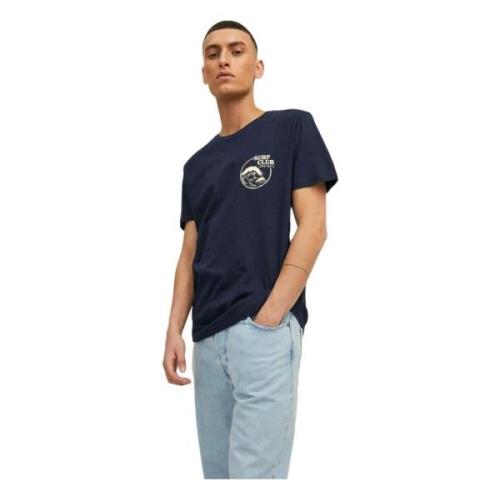 T-shirt Jack & Jones , Blue , Heren