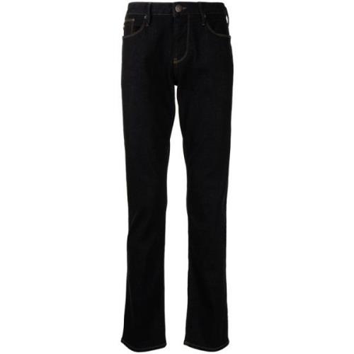 Klassieke 5-Pocket Broek Emporio Armani , Black , Heren