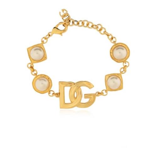 Armband met parels Dolce & Gabbana , Yellow , Dames