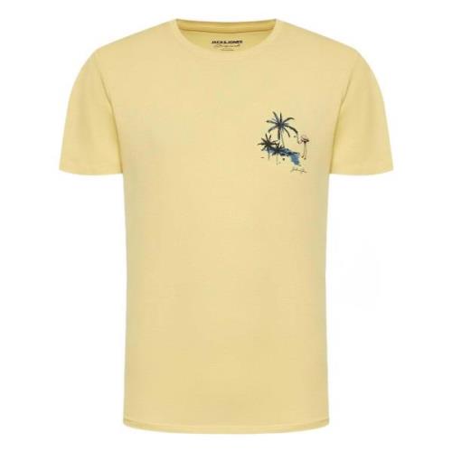 T-shirt Jack & Jones , Yellow , Heren