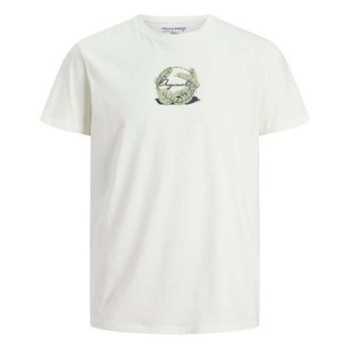 12213315-Wit-Std T-shirt Jack & Jones , White , Heren