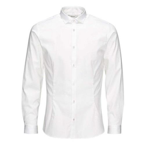 Overhemd Jack & Jones , White , Heren