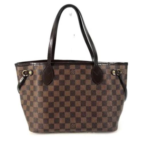 Pre-owned Canvas louis-vuitton-bags Louis Vuitton Vintage , Brown , Da...