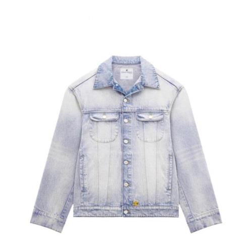 Denim Cocoon Jacket Courrèges , Blue , Dames