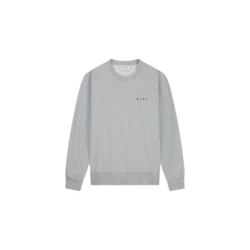 Scribble Face Crewneck Gadget Olaf Hussein , Gray , Heren