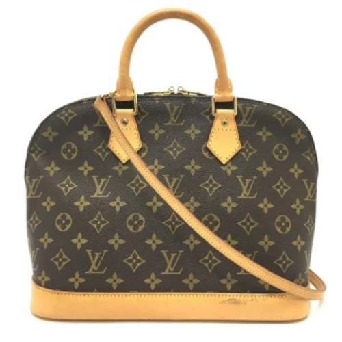 Pre-owned Canvas louis-vuitton-bags Louis Vuitton Vintage , Brown , Da...