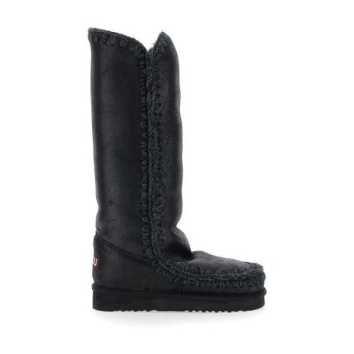 Zwarte Eskimo Laarzen Mou , Black , Dames