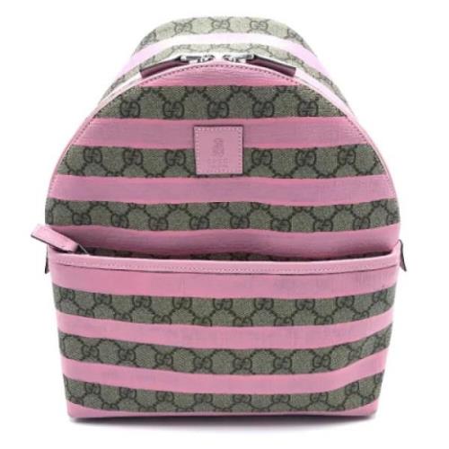 Pre-owned Canvas gucci-bags Gucci Vintage , Pink , Dames