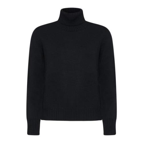 Zwarte Sweaters voor een Stijlvolle Look Blanca Vita , Black , Dames