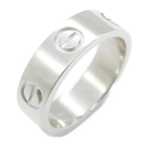 Pre-owned White Gold rings Cartier Vintage , Gray , Dames