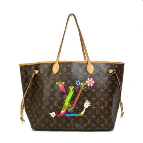 Pre-owned Canvas louis-vuitton-bags Louis Vuitton Vintage , Brown , Da...