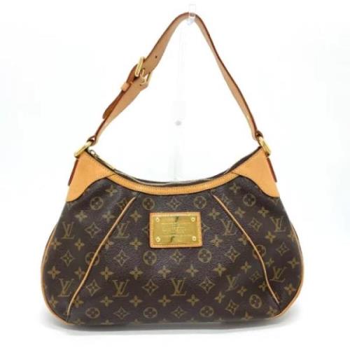 Pre-owned Canvas louis-vuitton-bags Louis Vuitton Vintage , Brown , Da...