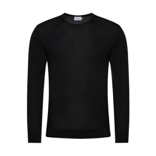 Merino Crew Neck Jumper Calvin Klein , Black , Heren