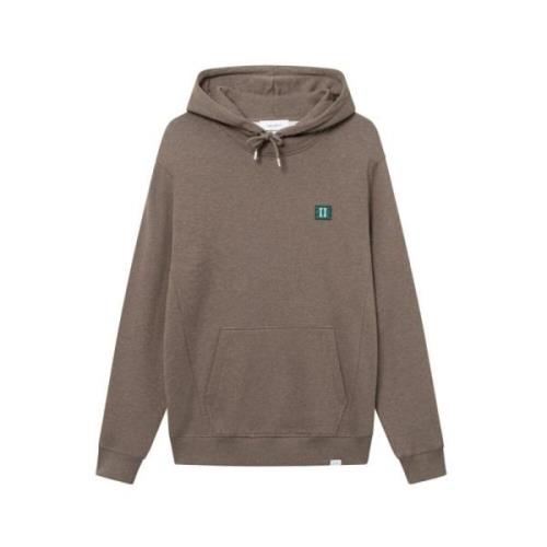 Comfort Hoodie Les Deux , Brown , Heren