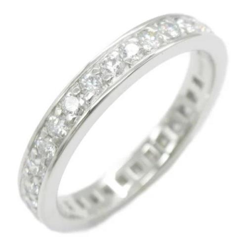 Pre-owned Platinum rings Bvlgari Vintage , Gray , Dames