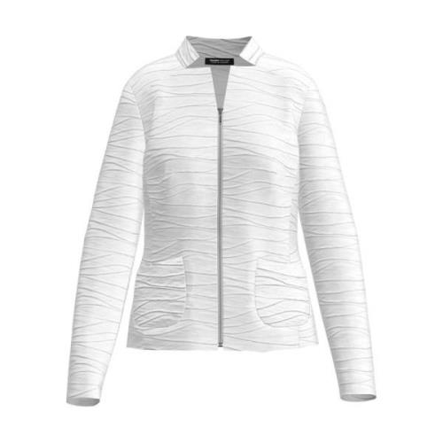 Klassieke Blazer Jas Frank Walder , White , Dames