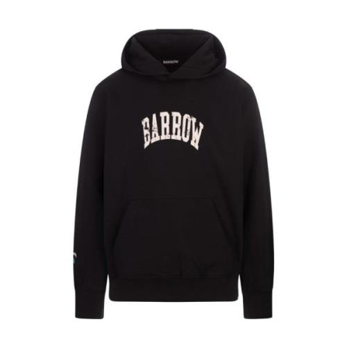 Katoenen Hoodie Trendy Stijl Barrow , Black , Heren