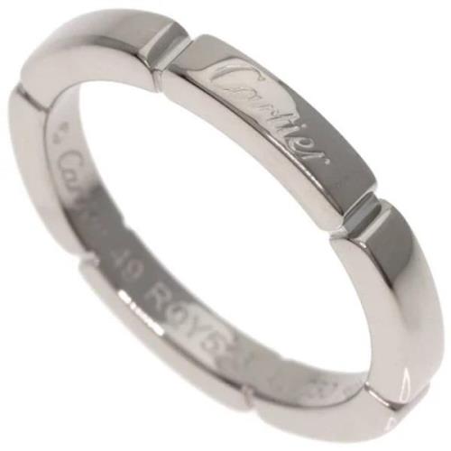 Pre-owned White Gold rings Cartier Vintage , Gray , Dames