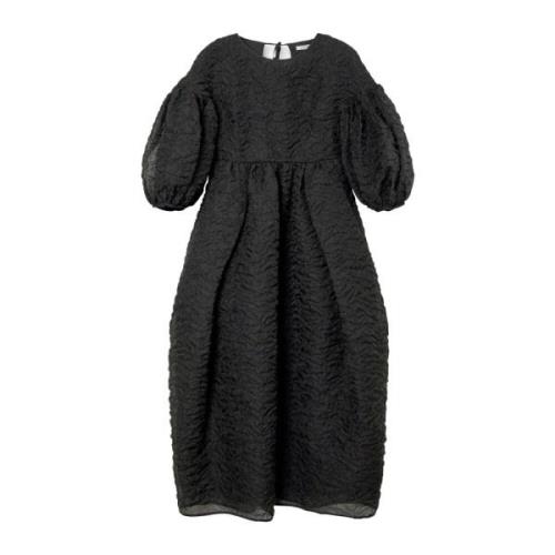 Zwarte Pofmouw Jurk Cecilie Bahnsen , Black , Dames