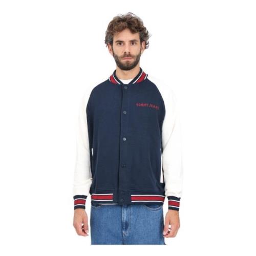 College Style Bomber Sweater Tommy Jeans , Multicolor , Heren