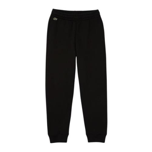 Sportieve Zwarte Jogger Broek Lacoste , Black , Unisex