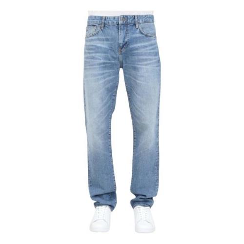 Slim Fit Denim Jeans Casual Herfst Winter Armani Exchange , Blue , Her...