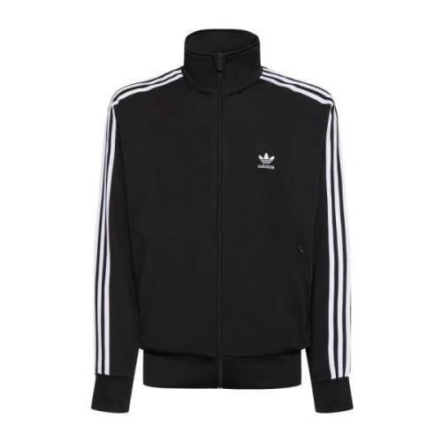 Hoognek zwart sweatshirt met volledige rits Adidas Originals , Black ,...