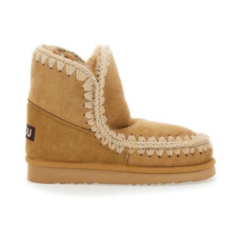 Beige Eskimo Winterlaarzen Mou , Beige , Dames