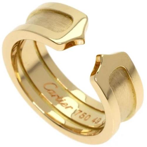 Pre-owned Yellow Gold rings Cartier Vintage , Yellow , Dames