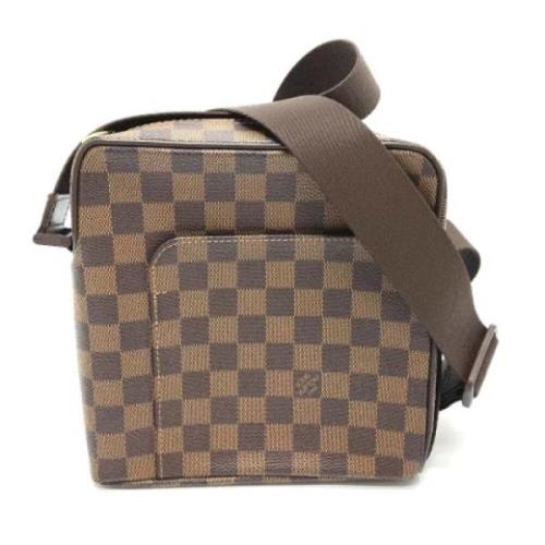 Pre-owned Canvas louis-vuitton-bags Louis Vuitton Vintage , Brown , Da...