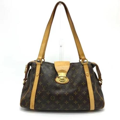 Pre-owned Canvas louis-vuitton-bags Louis Vuitton Vintage , Brown , Da...