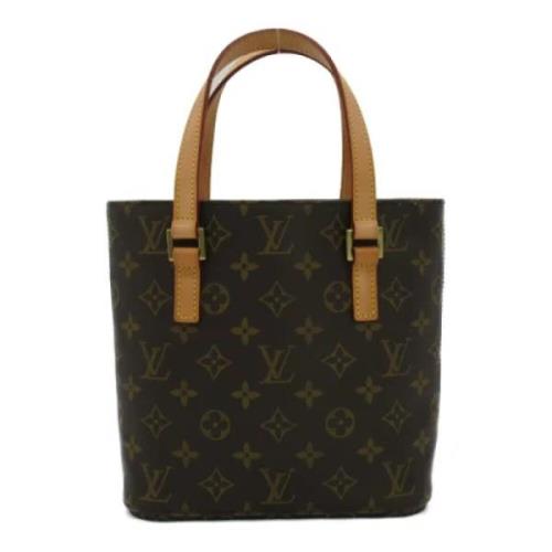 Pre-owned Canvas louis-vuitton-bags Louis Vuitton Vintage , Brown , Da...