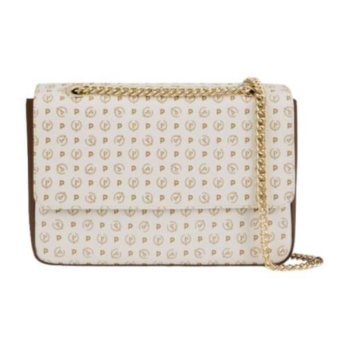 Verhoog je stijl met de stijlvolle Cross Body Tas Pollini , Beige , Da...