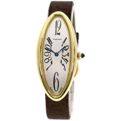 Pre-owned Stainless Steel watches Cartier Vintage , Gray , Dames